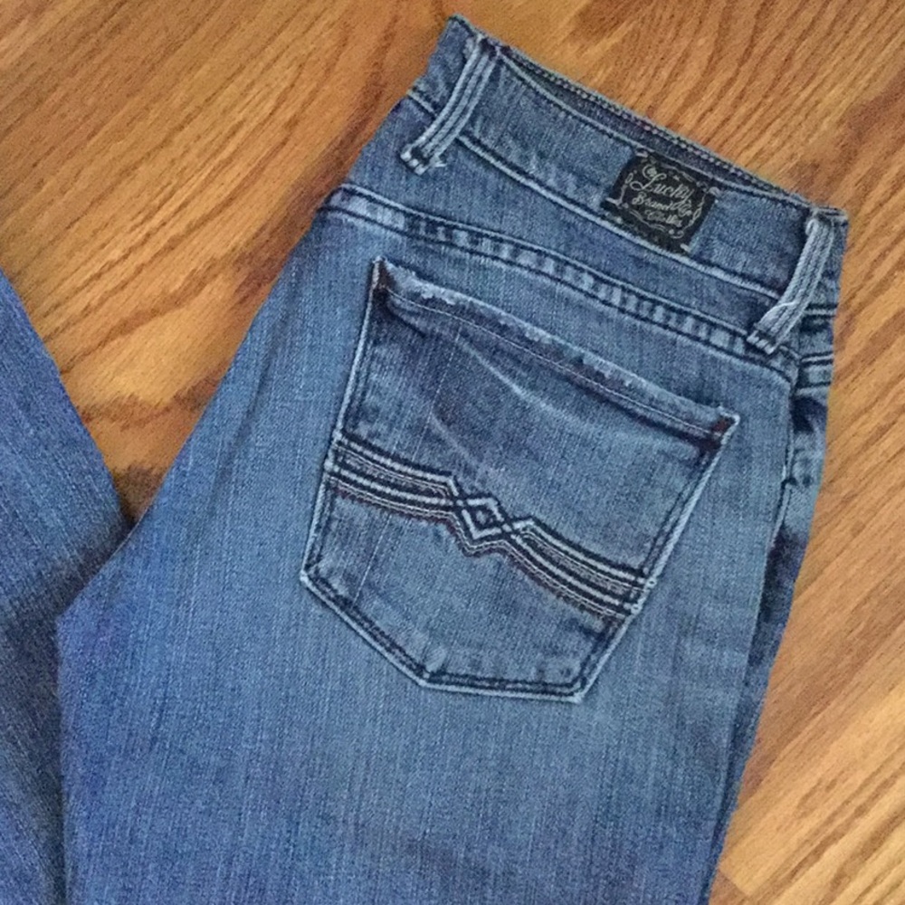 Lucky Brand Denim Jeans Sundown Wide leg